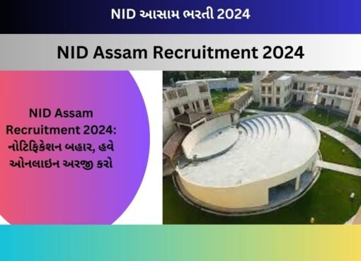 NID Assam Recruitment 2024